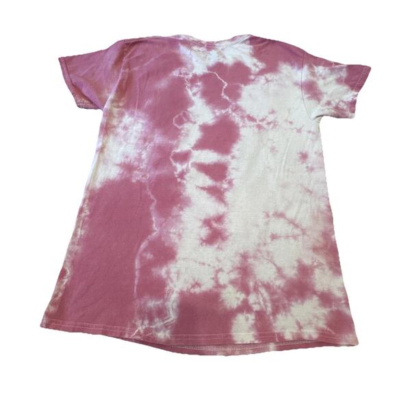 PLAYBOY Bunny / Tie Dye Graphic T-Shirt Adult Size MED Andy Warhol Pink Retro - Picture 2 of 7